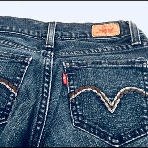 Levi’s too superlow 524 jeans